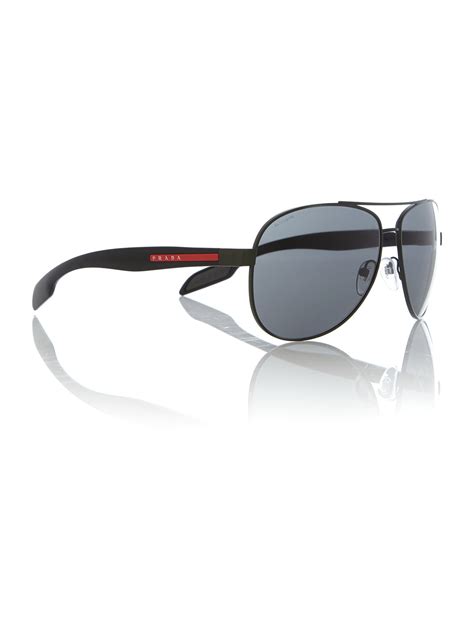 prada sport pilot sunglasses|Prada sport sunglasses linea rossa.